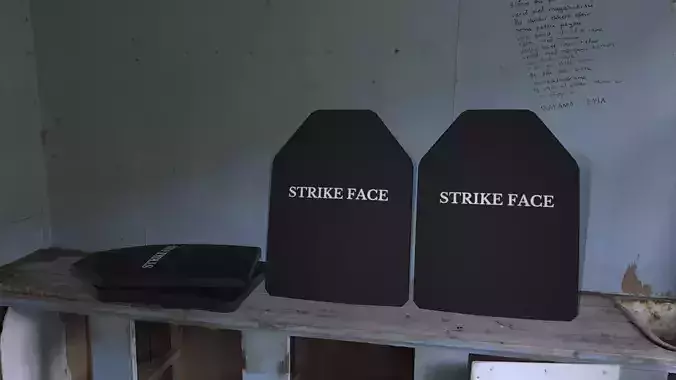 Hard bulletproof body armor plate