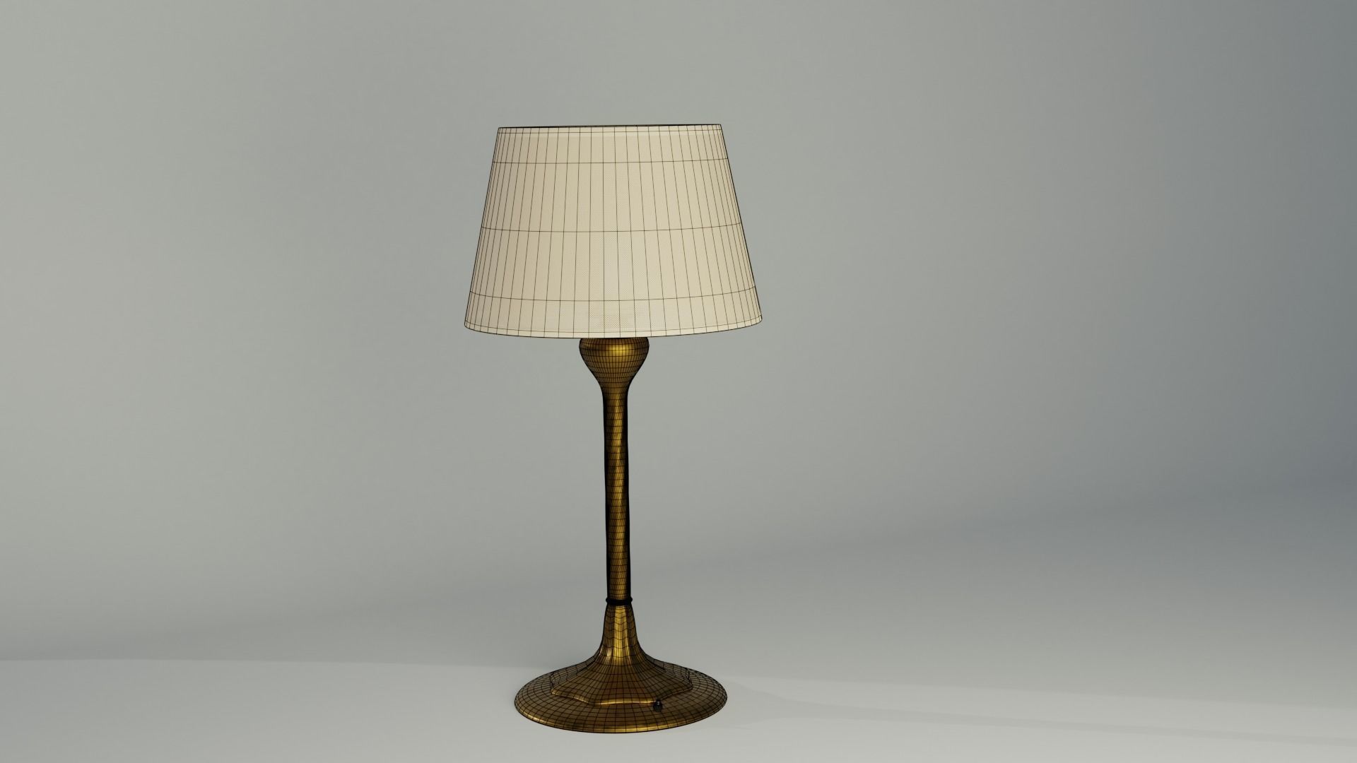 Table Lamp Free 3D model_1