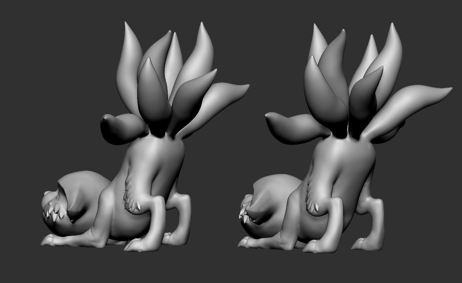 Kyuubi - Kurama 3D print model_4