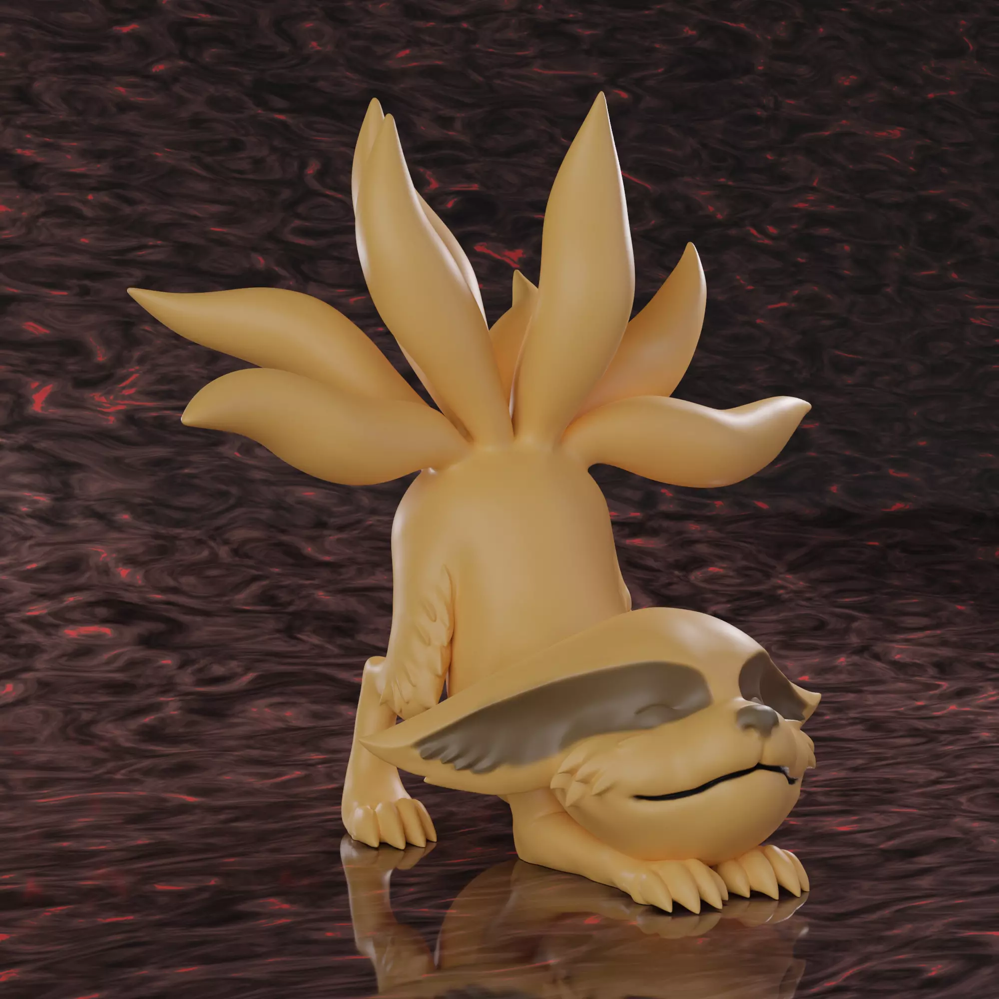 Kyuubi - Kurama 3D print model_0