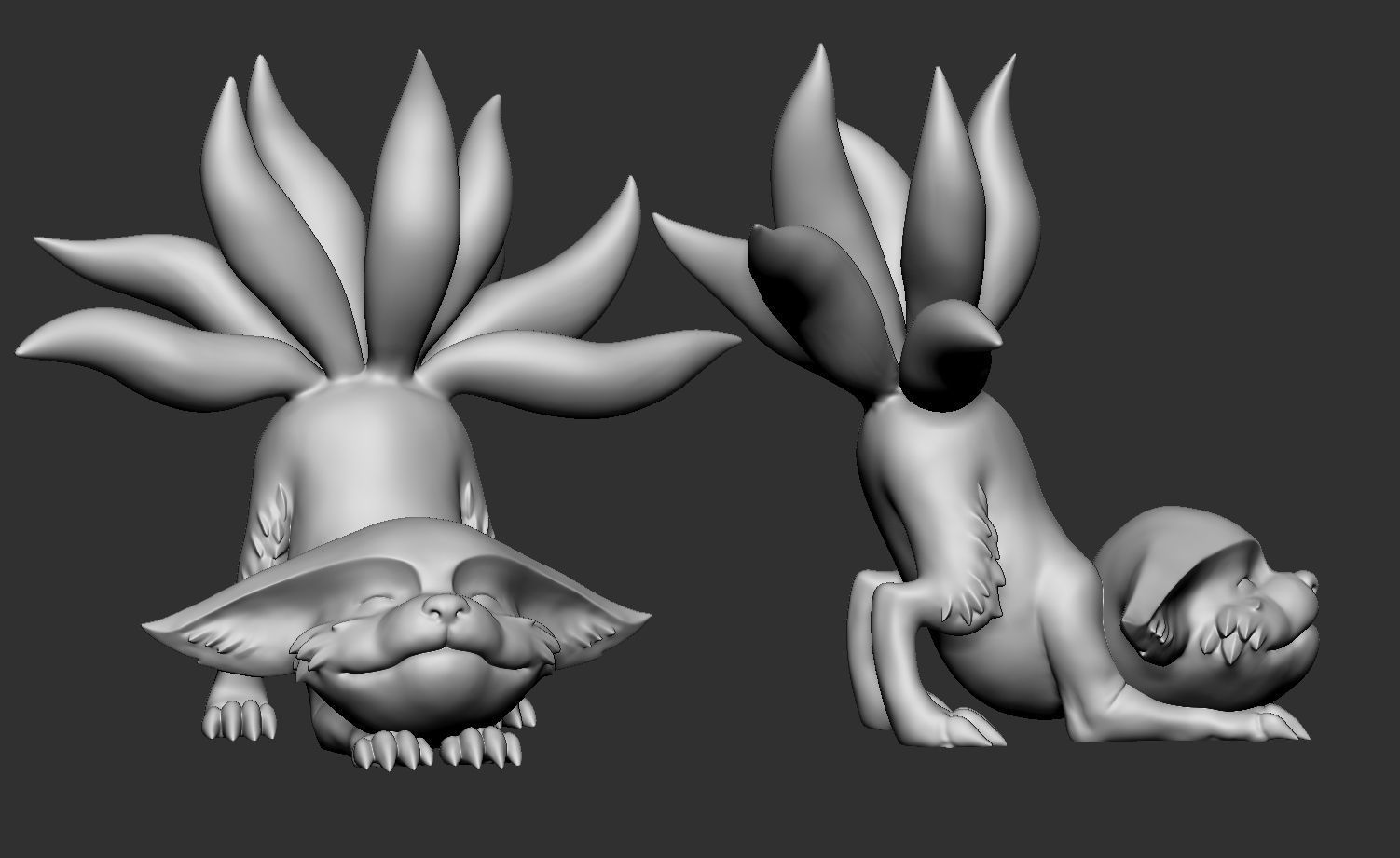 Kyuubi - Kurama 3D print model_3