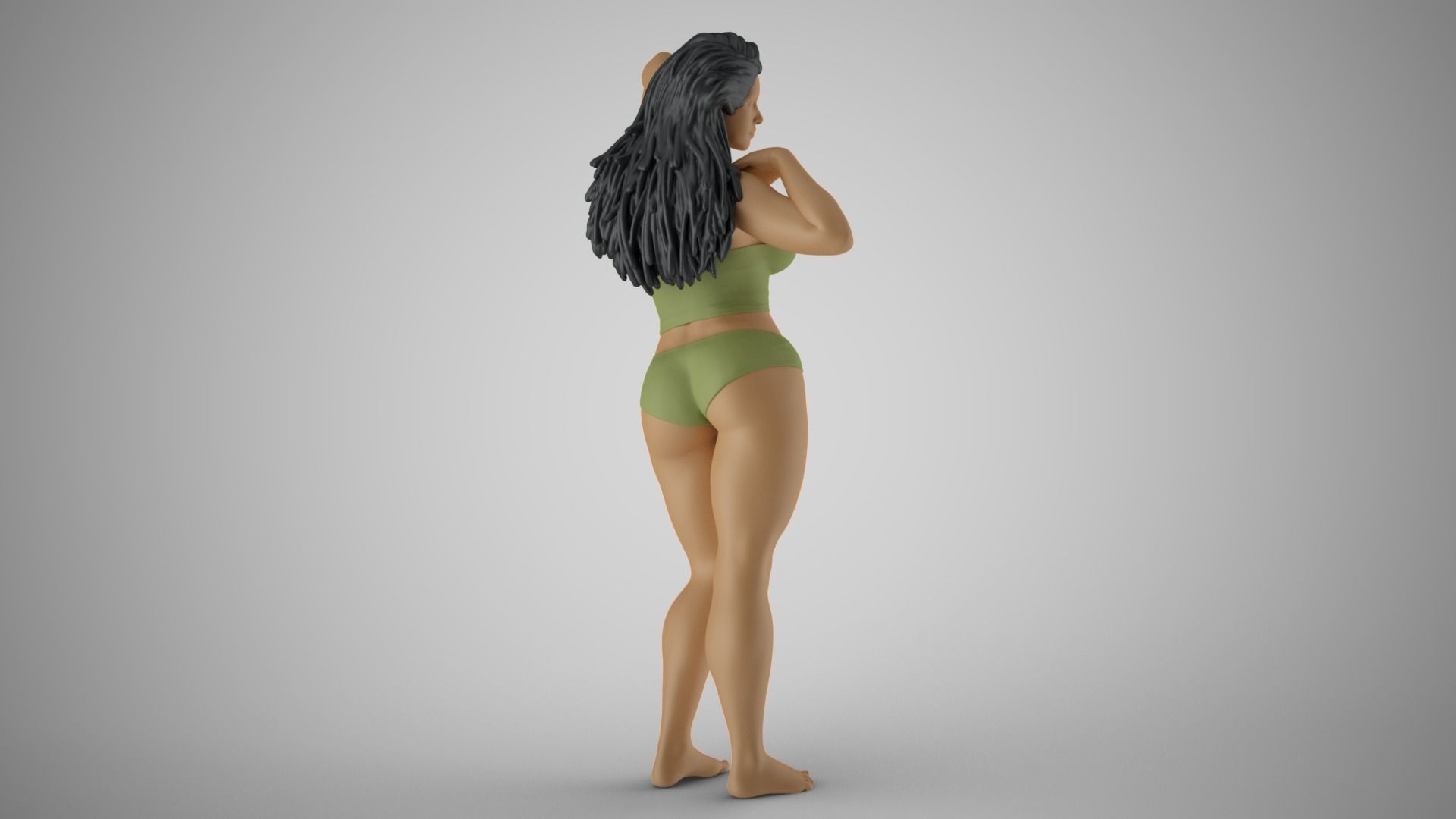 Lovely Girl 3 3D print model_6