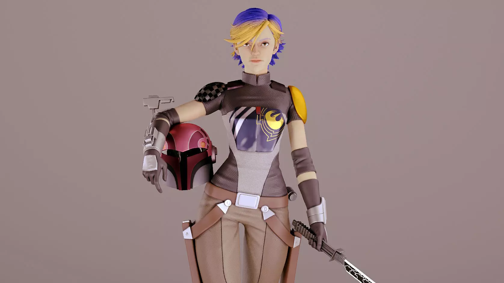 Sabine Wren - Star Wars 3D print model