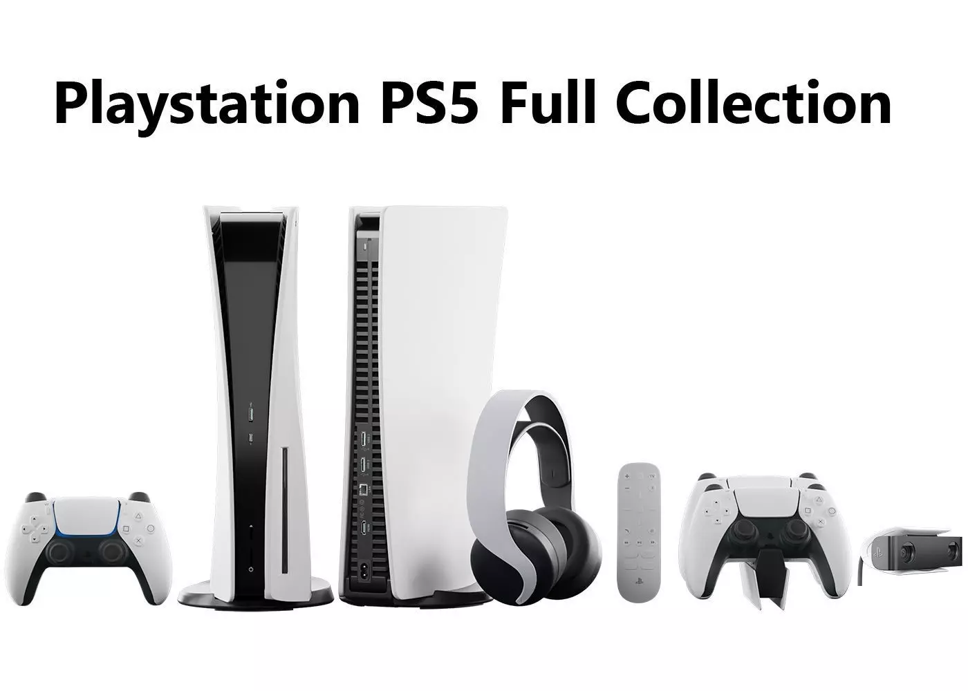Playstation PS5 Full Collection 3D model_0