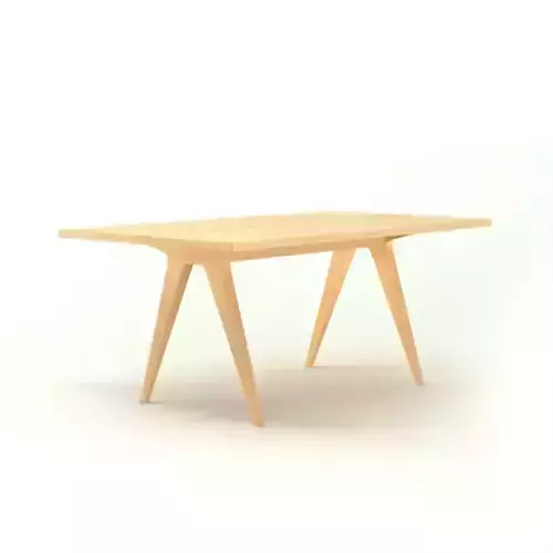 Contemporary Wooden Table