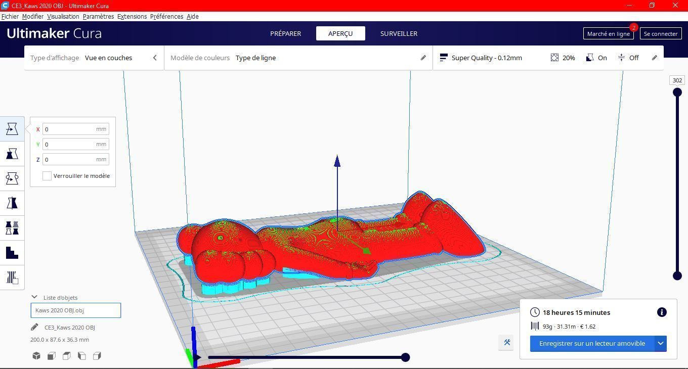 Kaws Holiday  3D print model_4