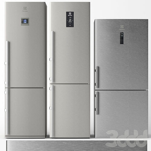 Refrigerator set Electrolux 3D model