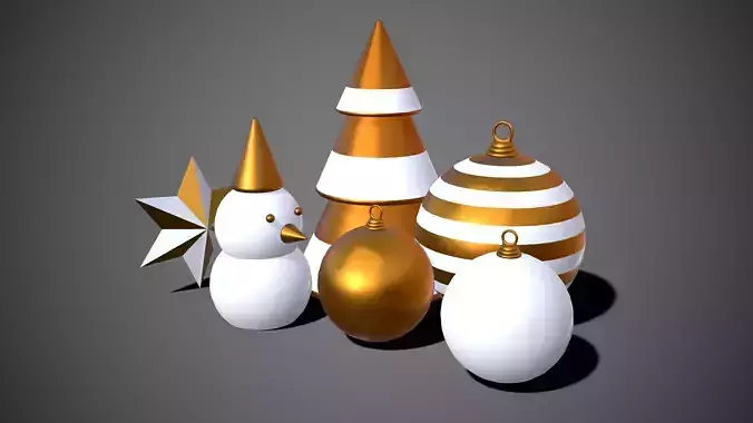 Christmas Happy New Year Decoration Props