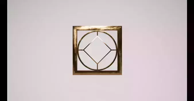Bronze Wall Decoration 02