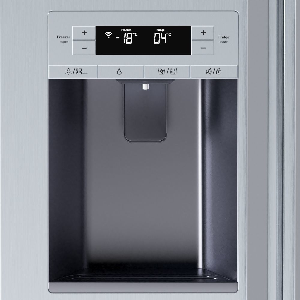 Set refrigerators BOSCH 3D model_1