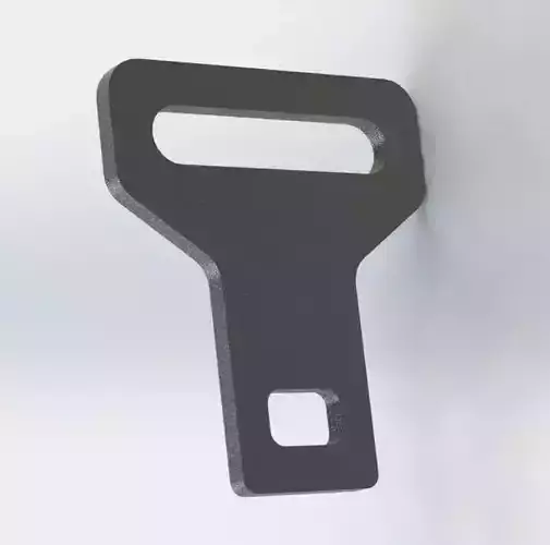 Seat Belt Dummy Buckle 3D print model