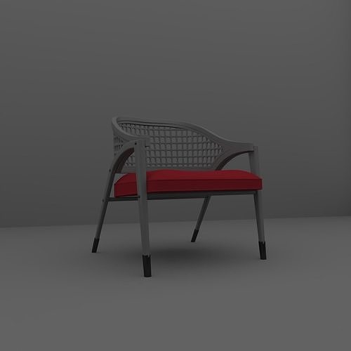 Chair lounge 3D model