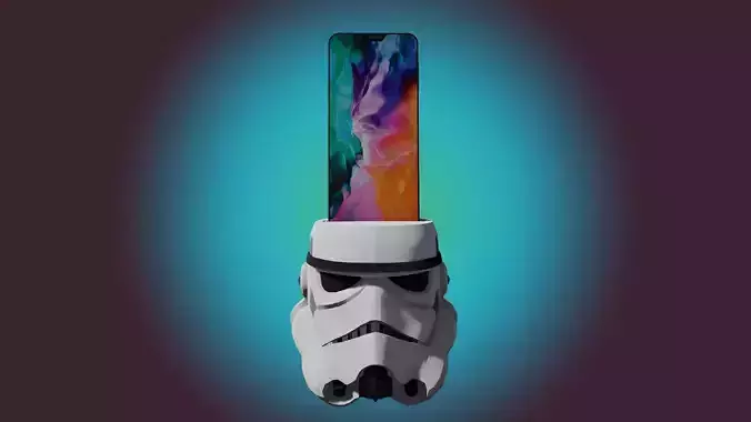 STORMTROOPER PHONE DOCK for personal use only