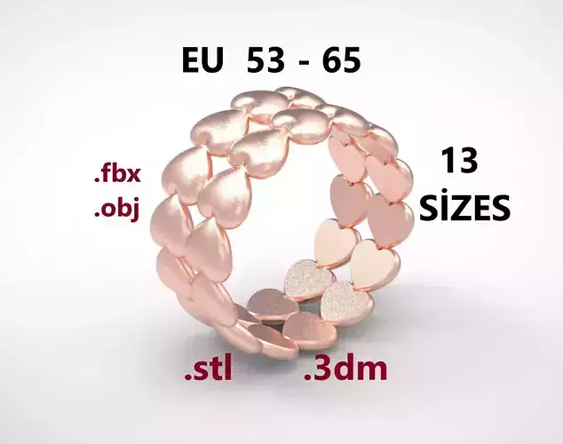 Model 226 Love Ring Valentine 2 EU Size