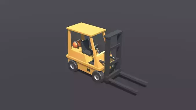 Forklift Lowpoly