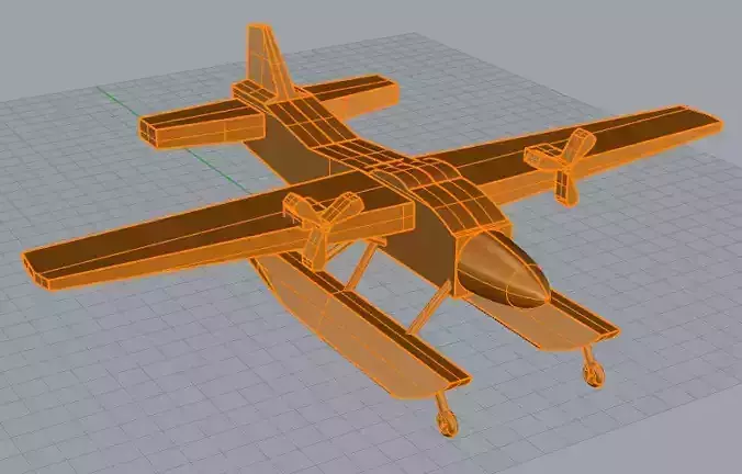Seaplane basic shape