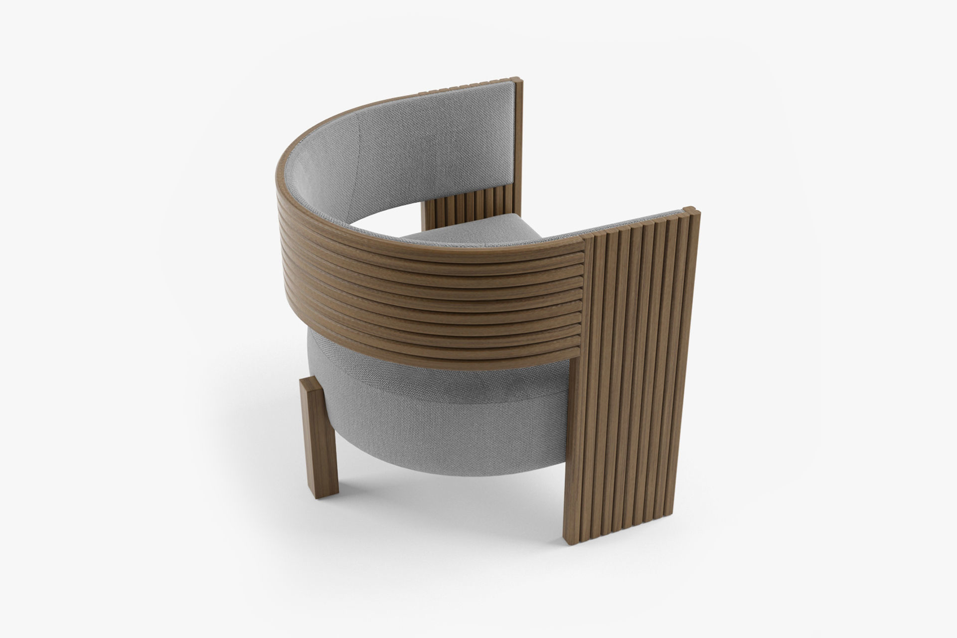 Mcguire Kanan Lounge Chair 3D model_2