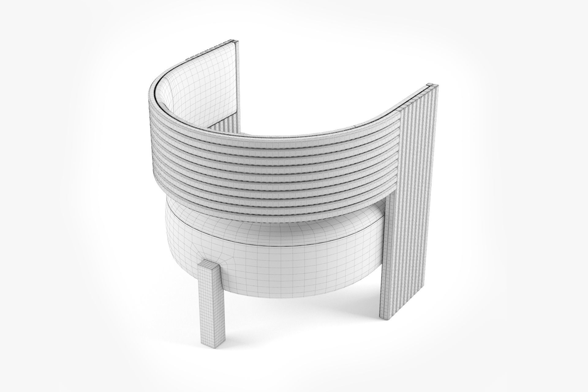 Mcguire Kanan Lounge Chair 3D model_6