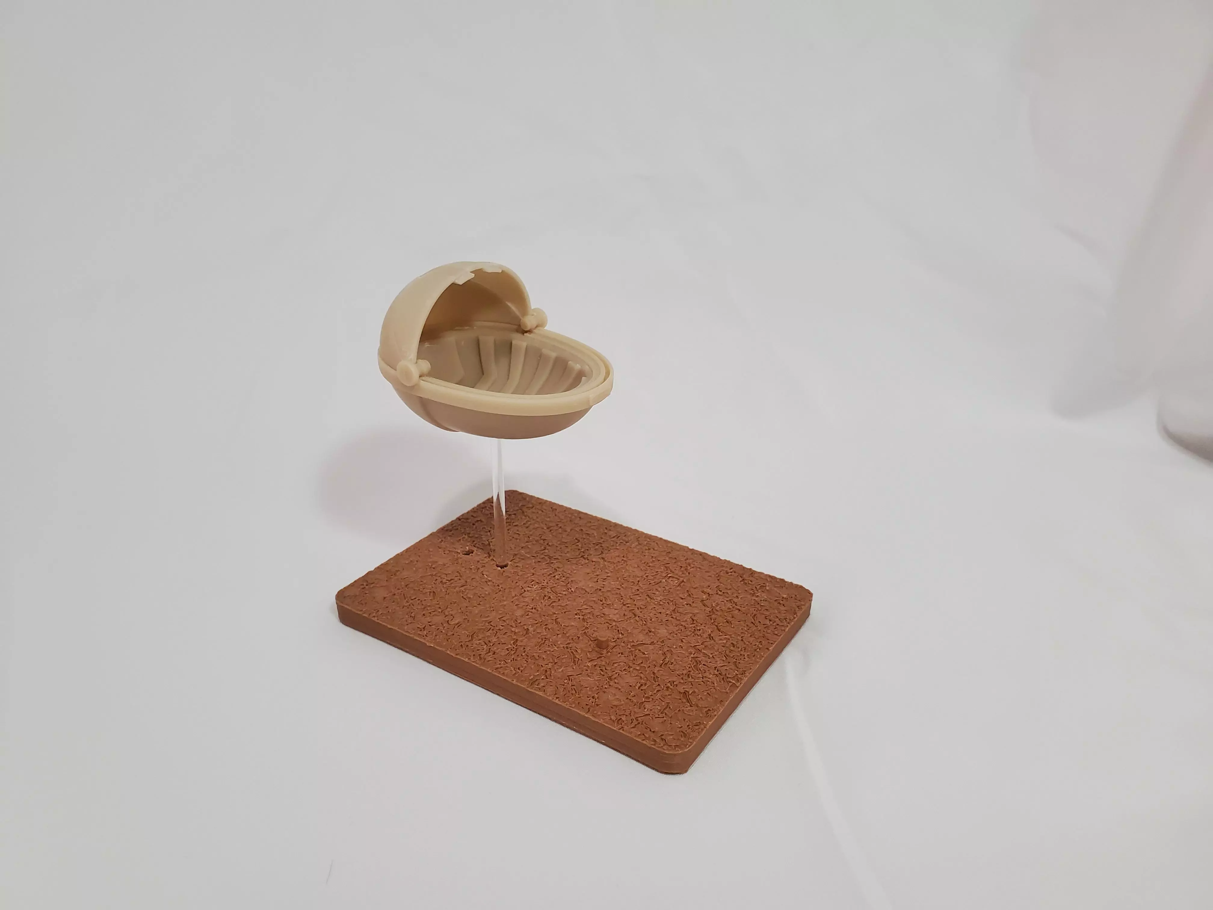 Desktop Mandalorian and The Child Meet Diorama 3d Print File 3D print model_0