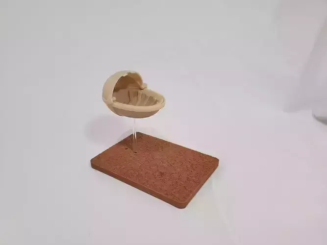 Desktop Mandalorian and The Child Meet Diorama 3d Print File 3D print model