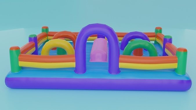 inflatable for kids large size 3D model