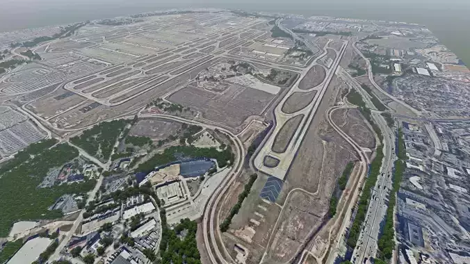 Atlanta Hartsfield International Airport 3D model