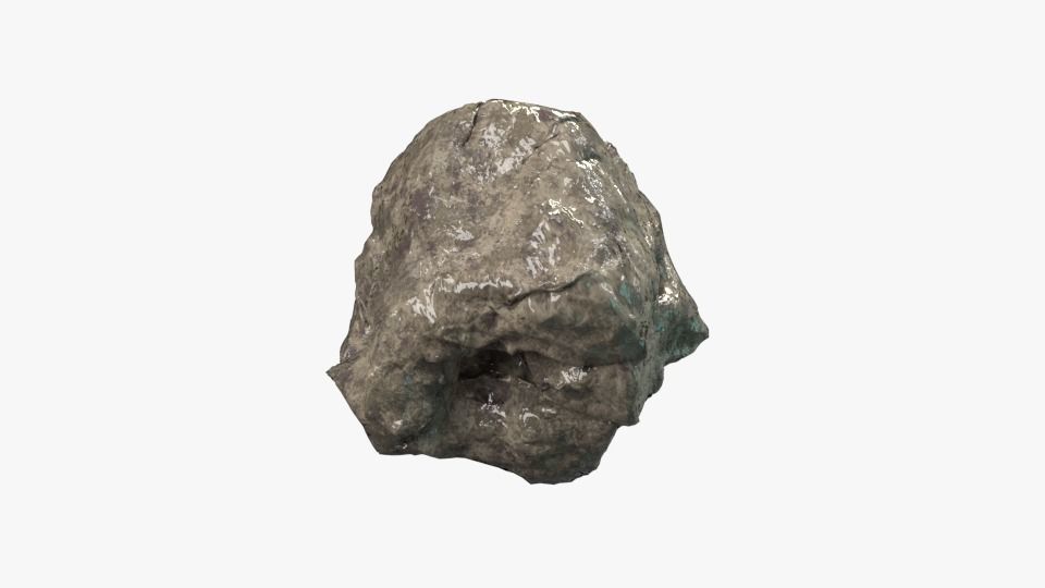 Rock Collection 1 Free 3D model_6