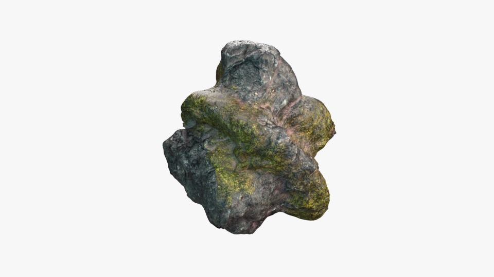 Rock Collection 1 Free 3D model_34