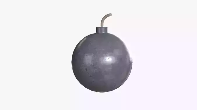 Cartoon Bomb Free 3D model