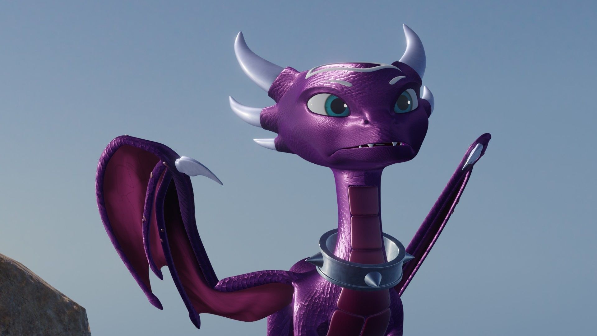 Cynder the Dragoness Model Low-poly 3D model_6