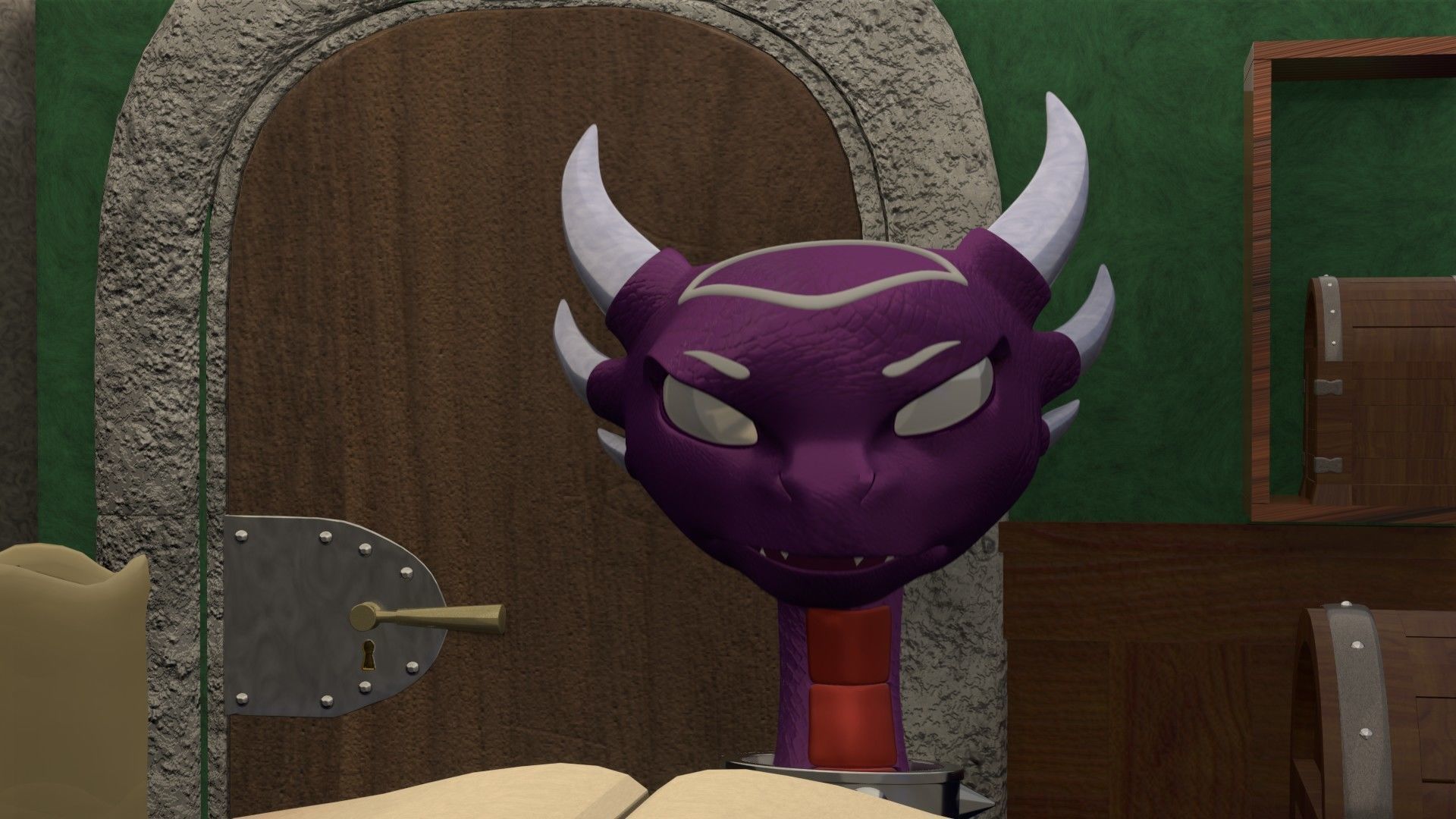 Cynder the Dragoness Model Low-poly 3D model_7