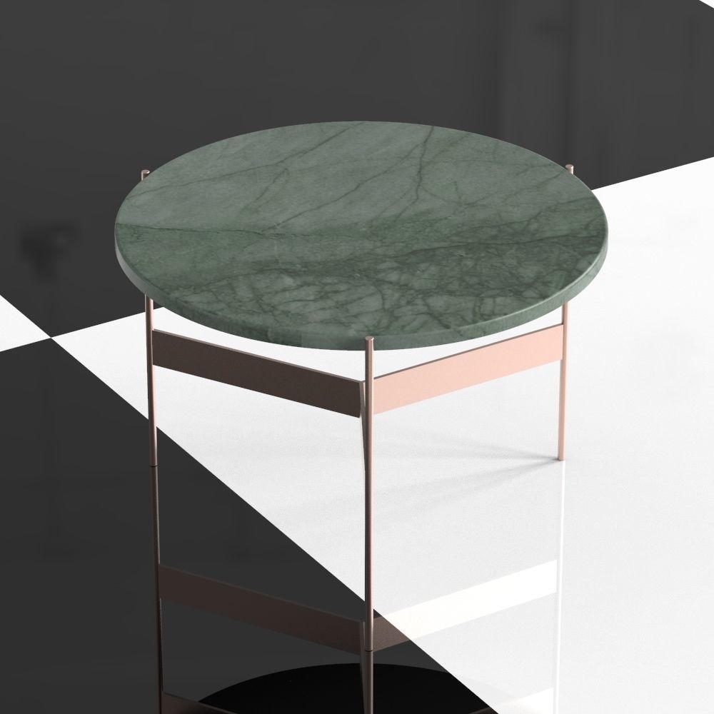 Green Marble Table Free low-poly 3D model_3