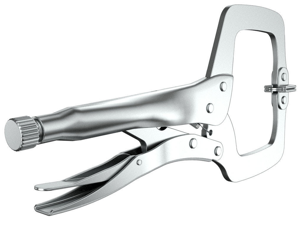 Locking C Clamp 3D model_10