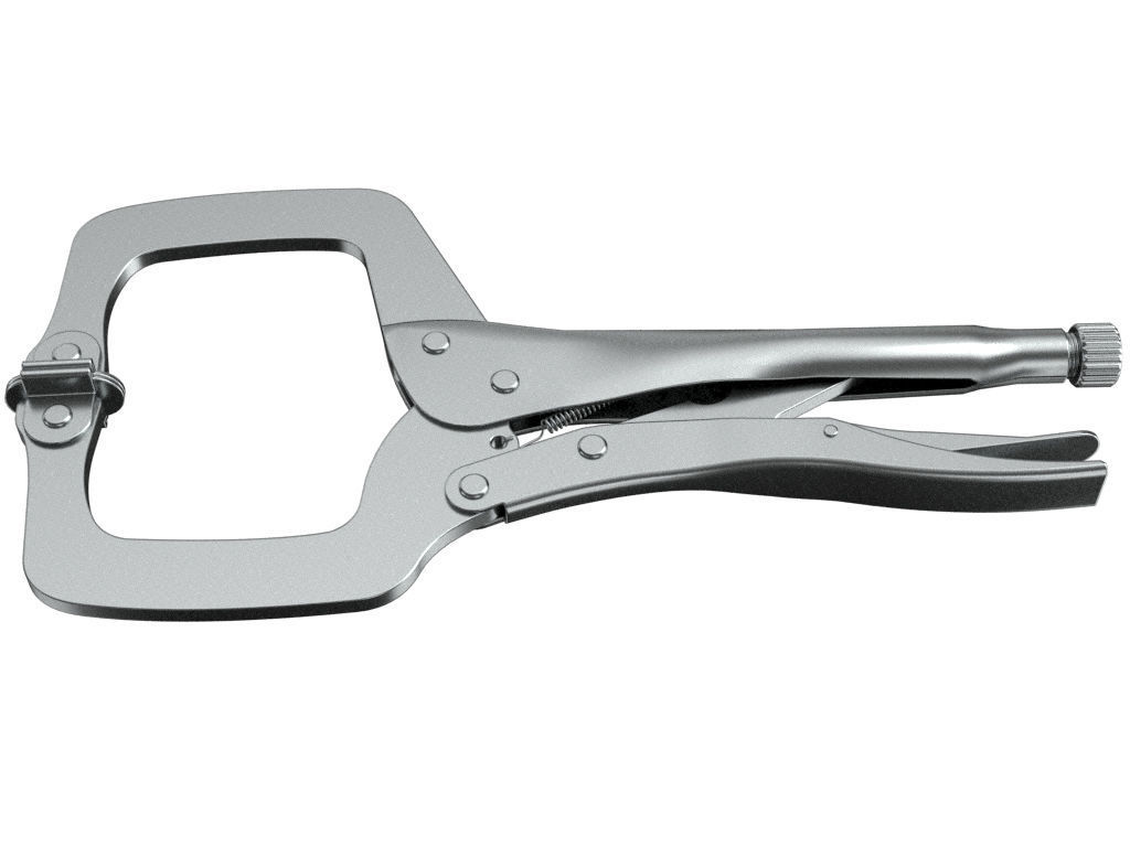 Locking C Clamp 3D model_7