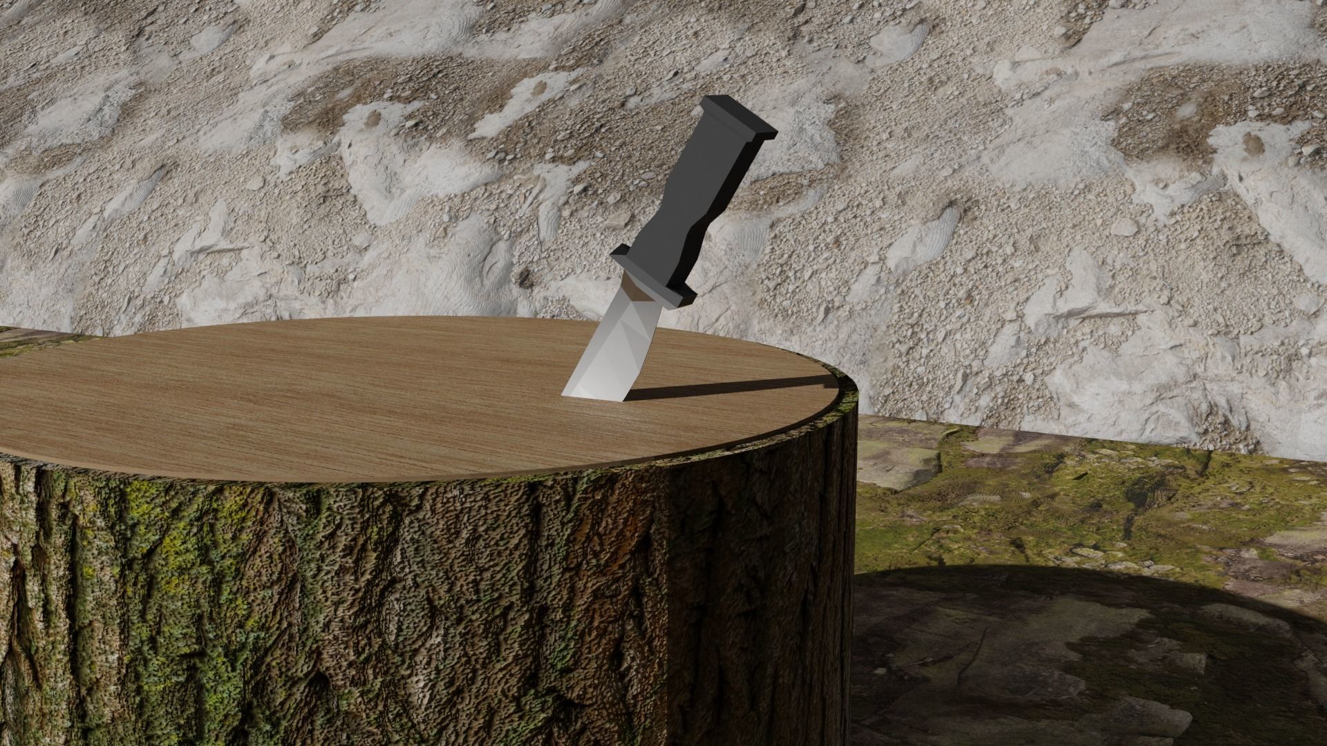 Low Poly Weapon Pack Free low-poly 3D model_4