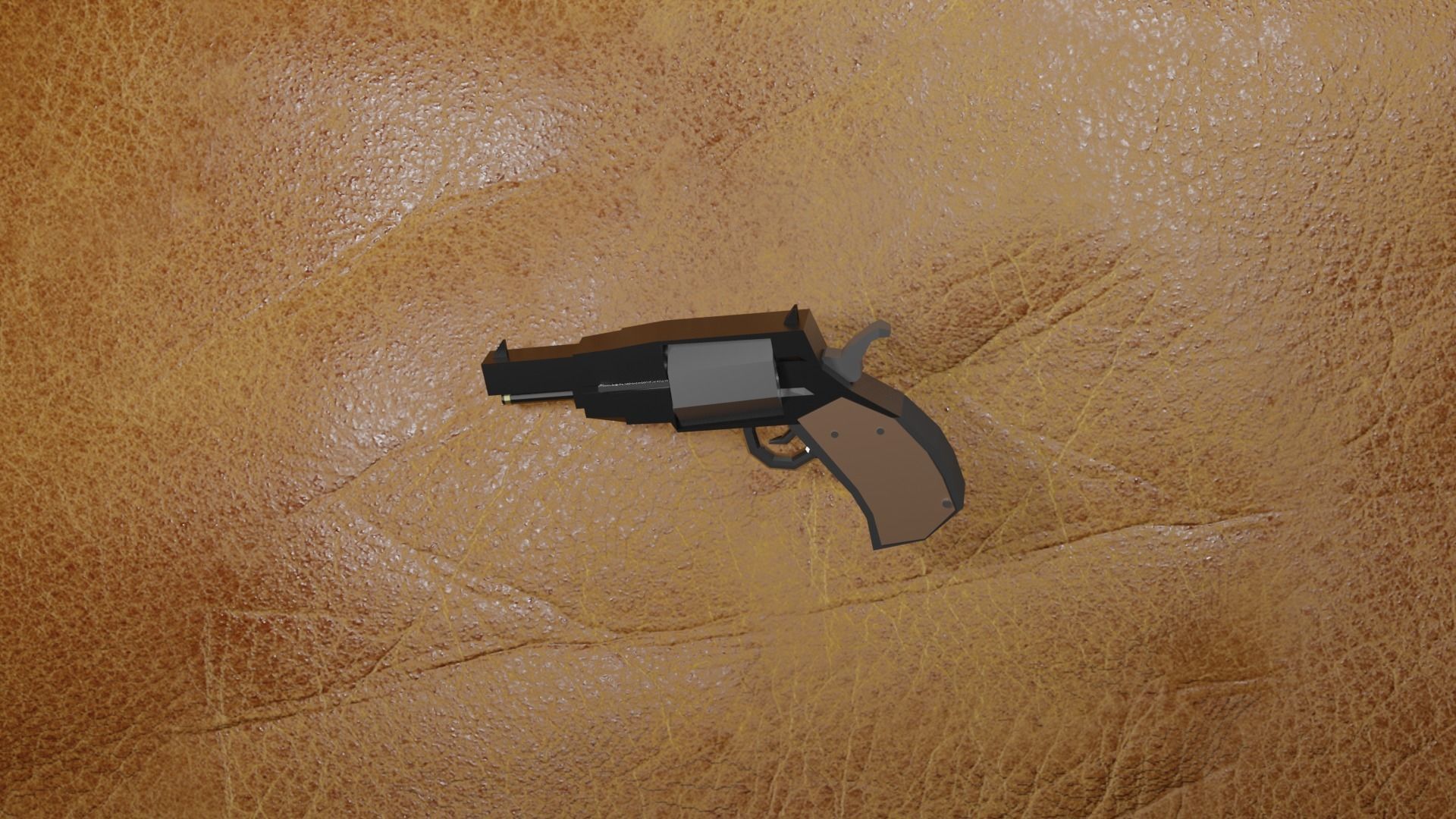 Low Poly Weapon Pack Free low-poly 3D model_6