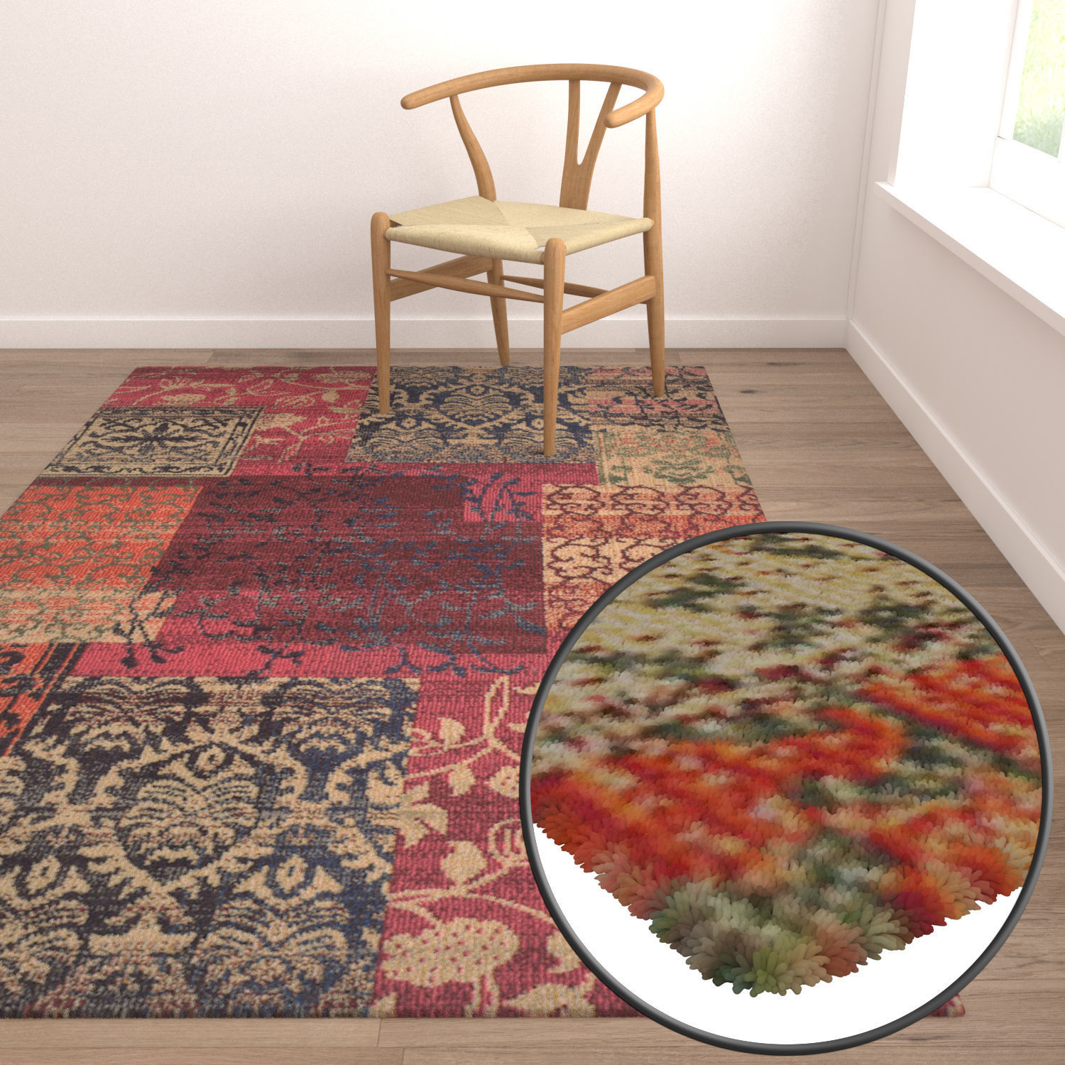 Rug Set 2114 3D model_5