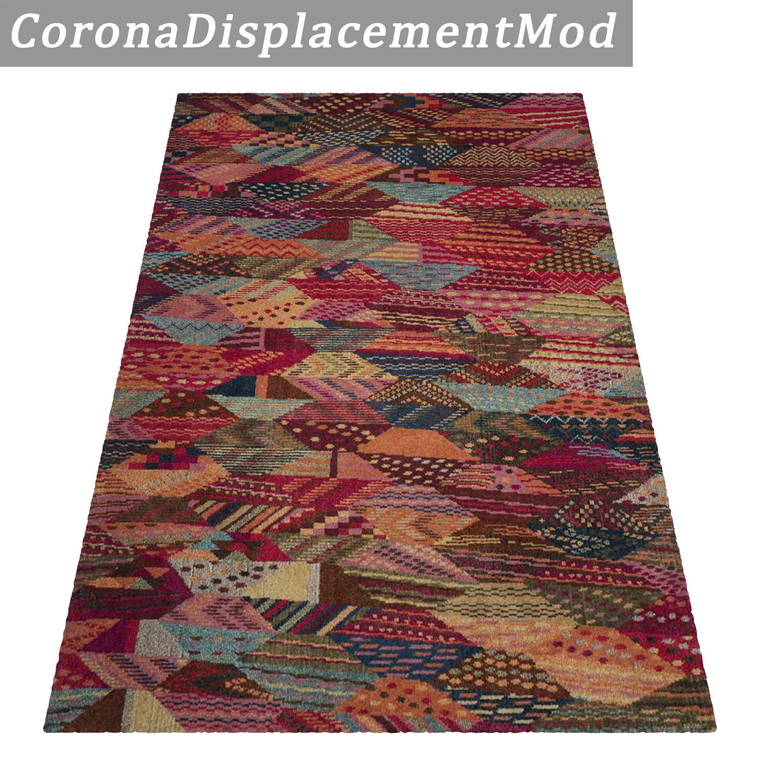Rug Set 2114 3D model_4