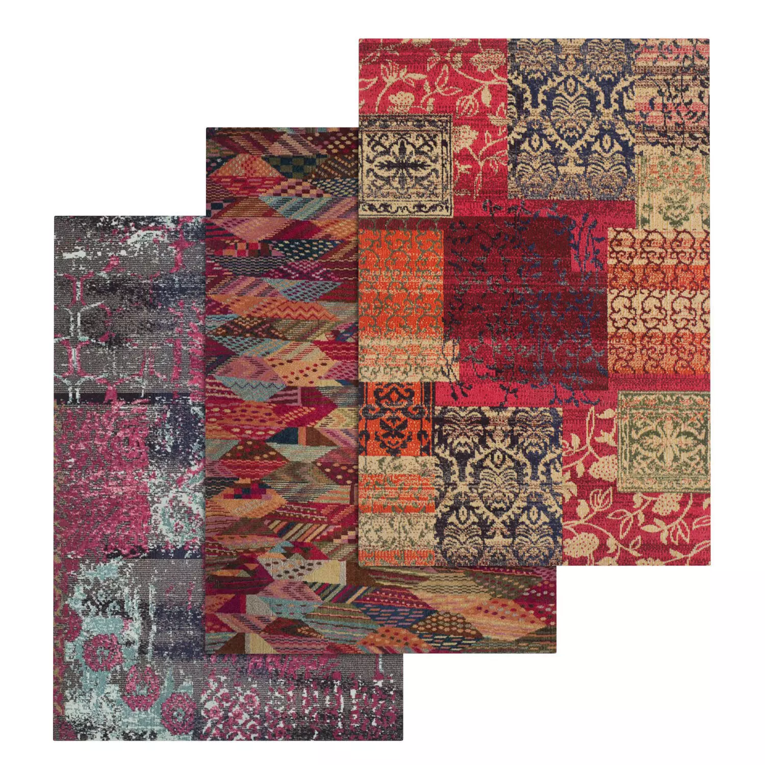 Rug Set 2114 3D model_0