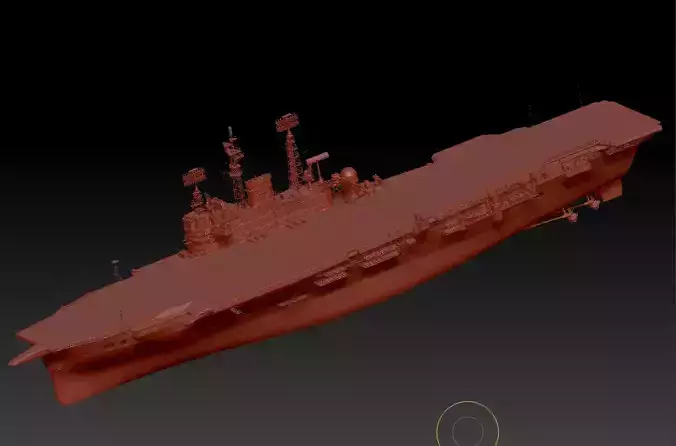 HMS Ark Royal R09 3D model
