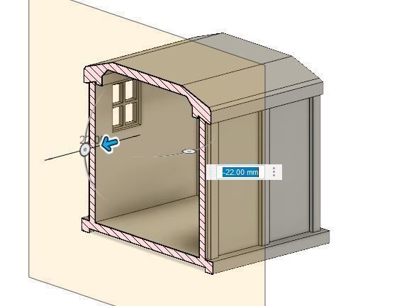 Model Railway Lineside Concrete Huts 3D print model_11