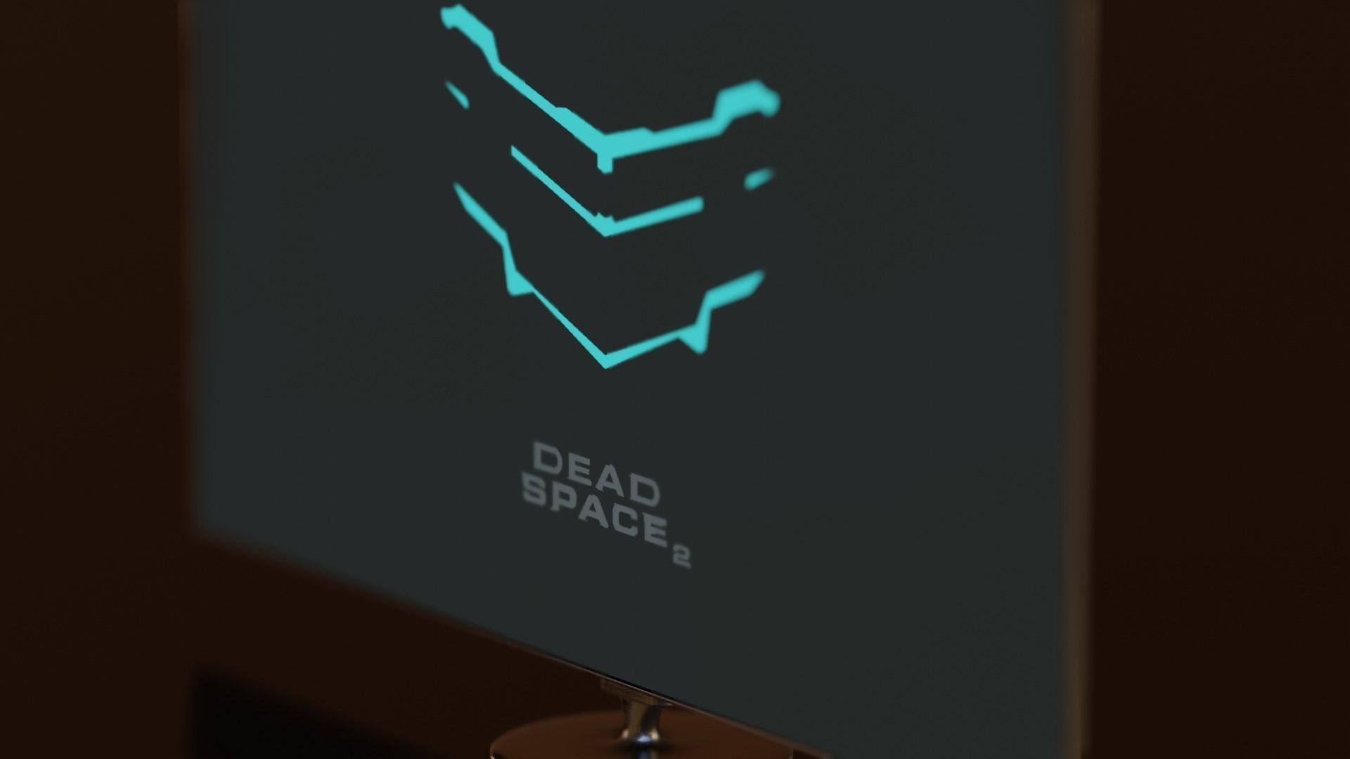 Game ready low poly computer monitor model Free low-poly 3D model_2