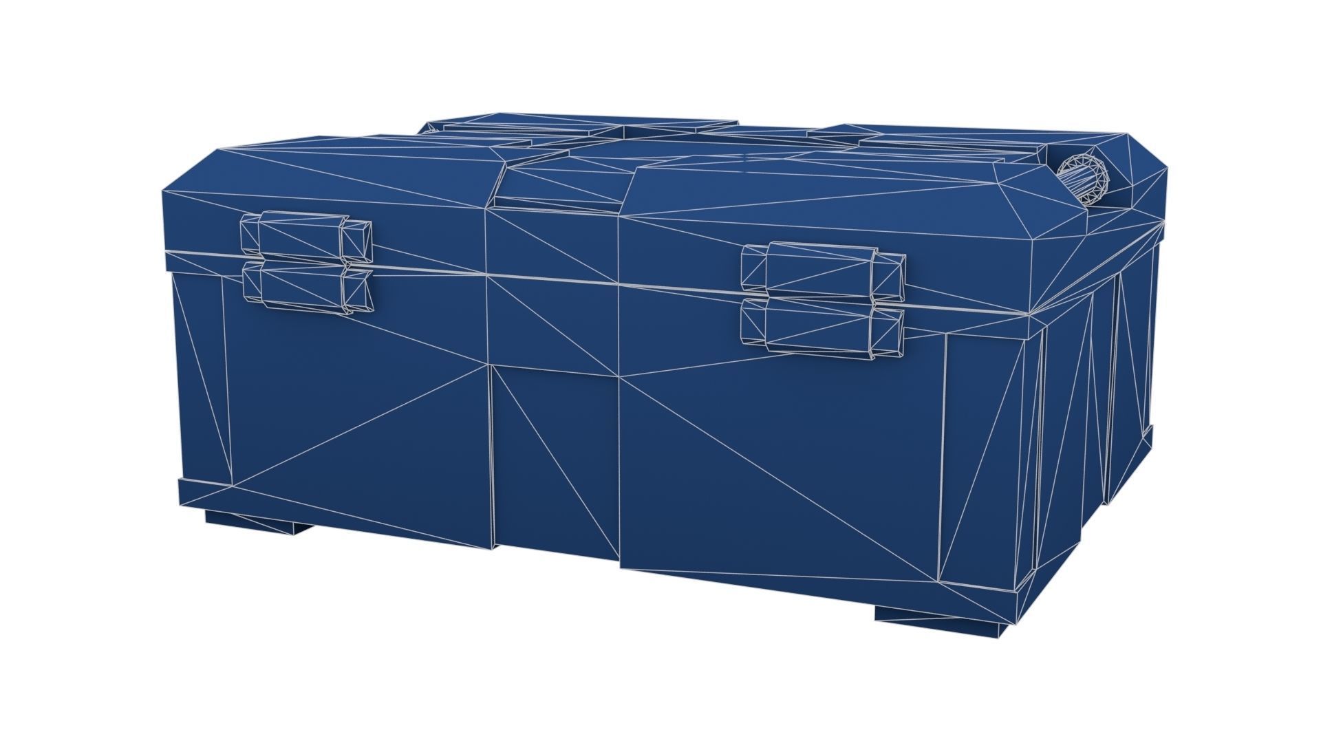 Explosives Storage Case Low-poly 3D model_23