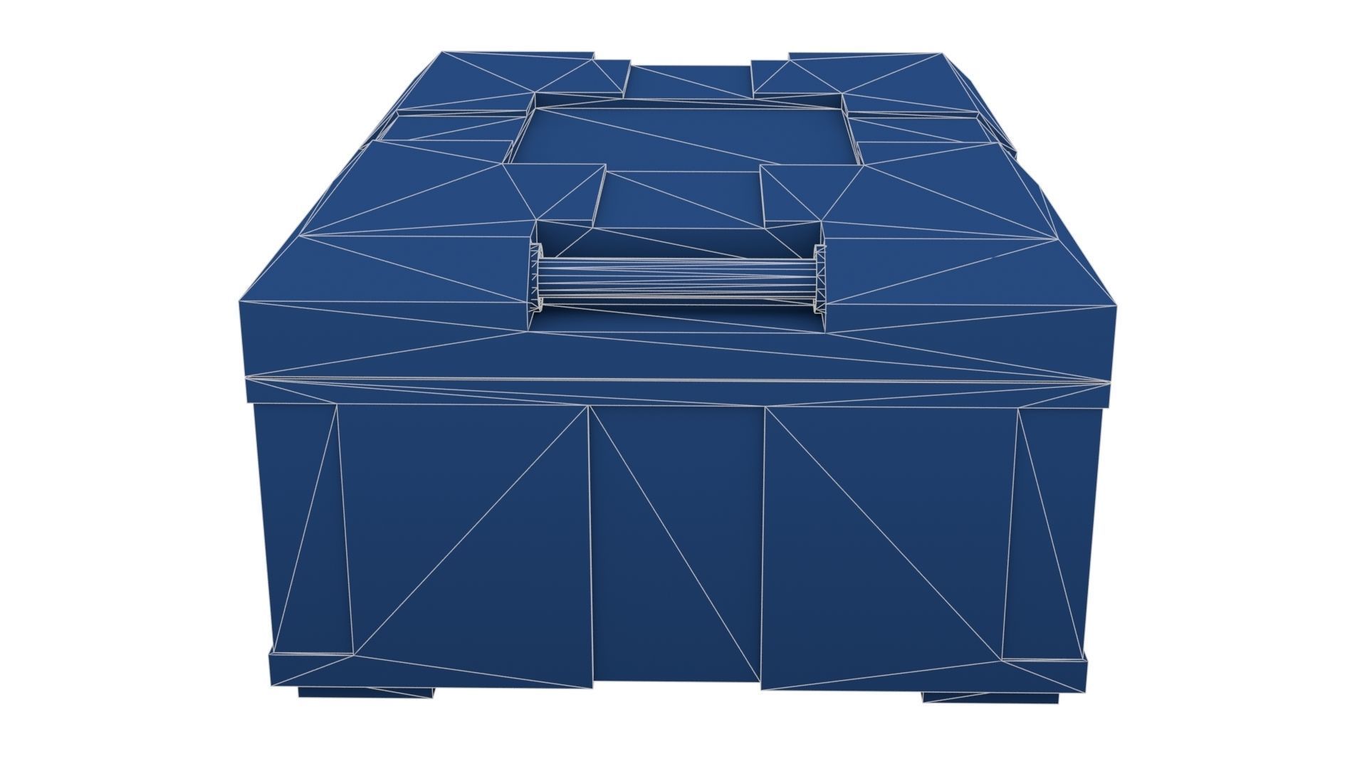 Explosives Storage Case Low-poly 3D model_26