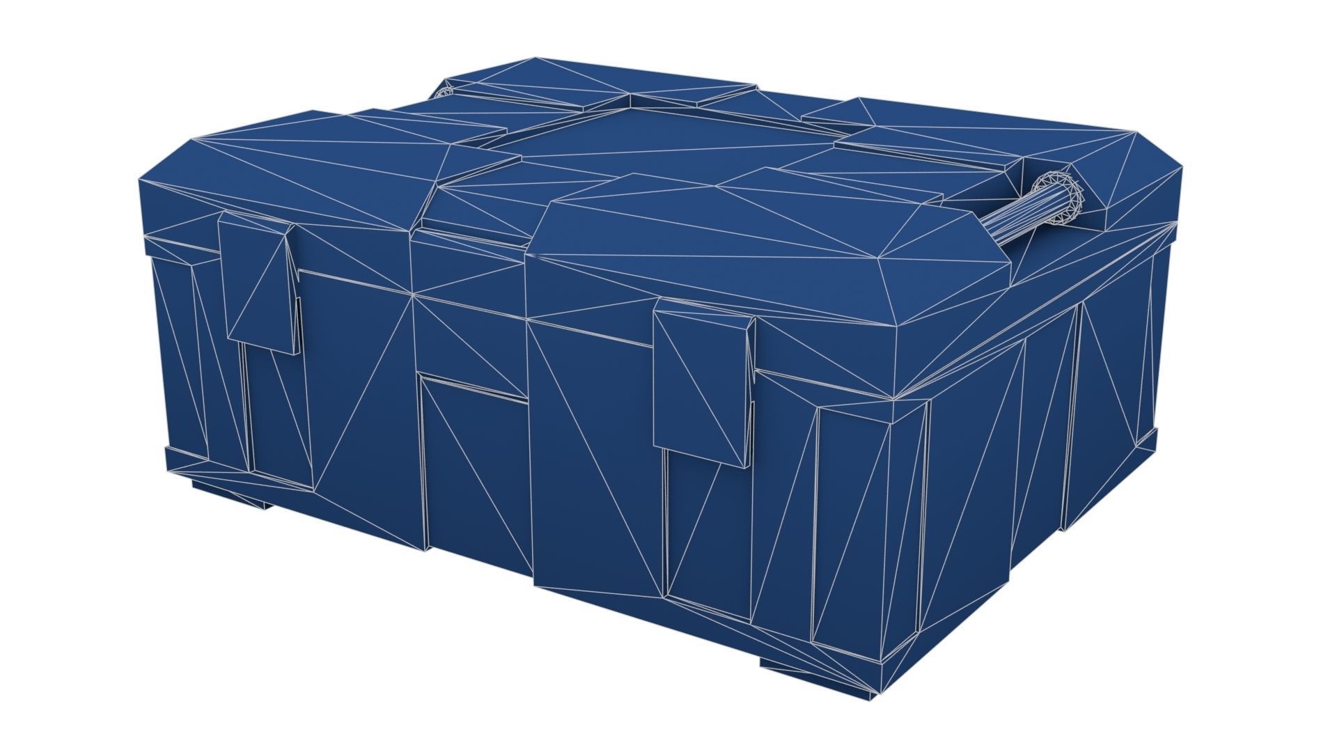 Explosives Storage Case Low-poly 3D model_20