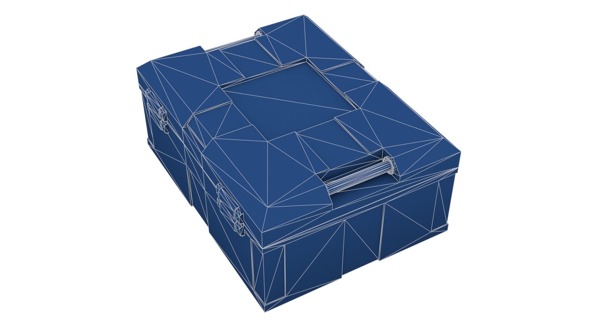 Explosives Storage Case Low-poly 3D model_22