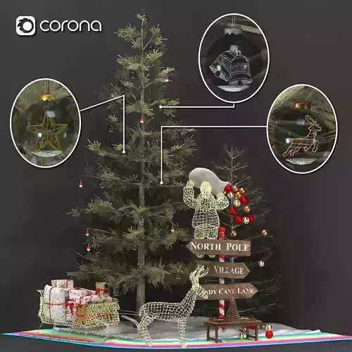 Christmas Decorative set
