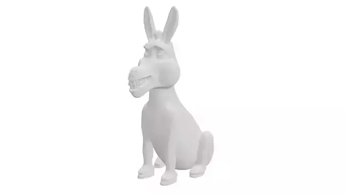 Donkey - Shrek 3D print model