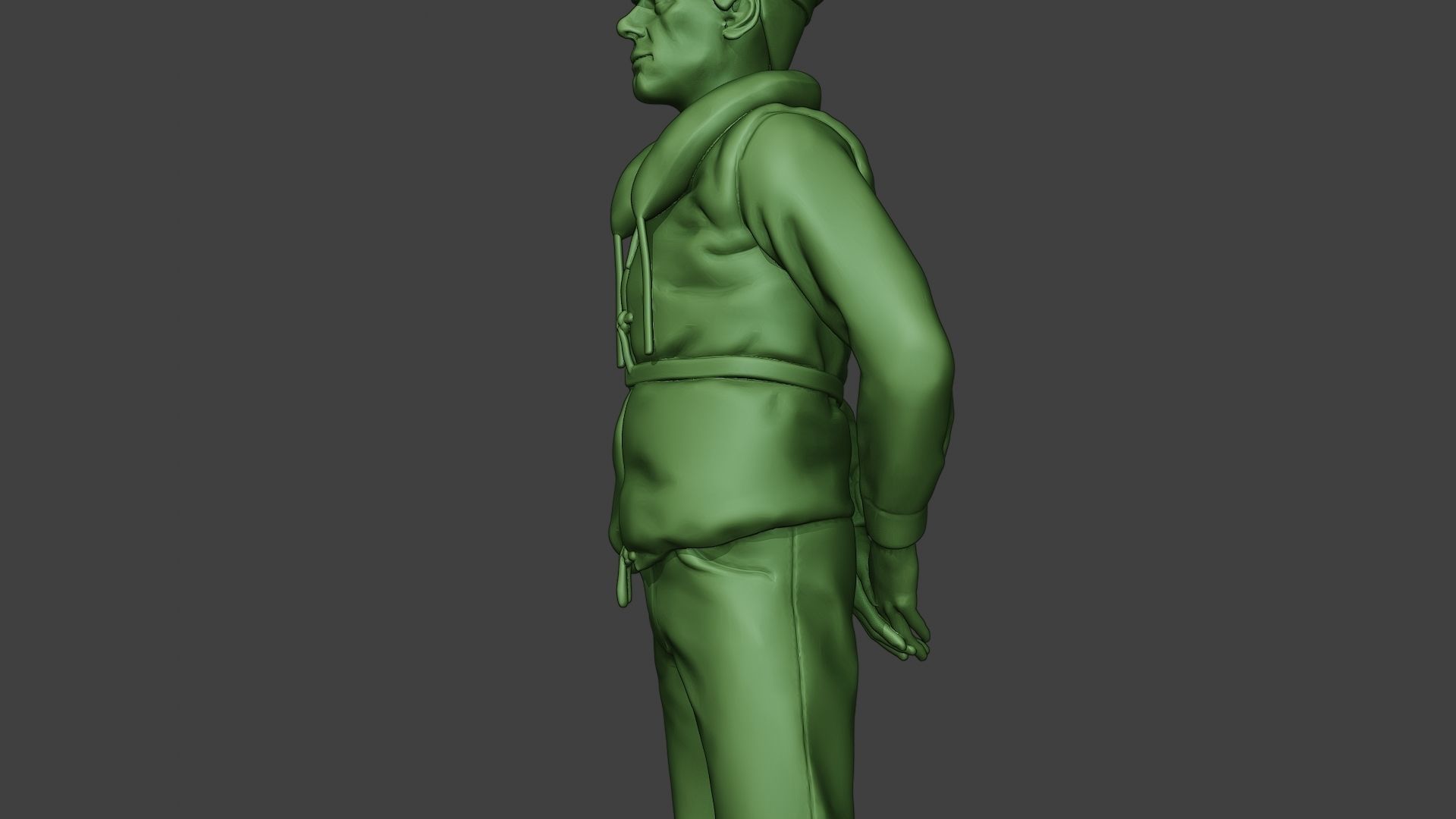 US Navy Officer ww2 USN1 3D print model_17