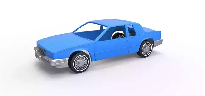 Shell and wheels Cadillac Eldorado Biarritz 1989 1 to 25